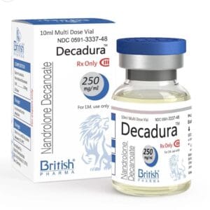 Decadura 250 by British Pharma vial and box