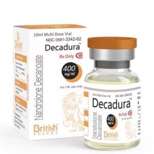 Decadura 400 by British Pharma vial and box